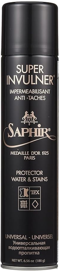 A view of a bottle of Saphir Medaille d’Or Super Sneaker Protector Spray