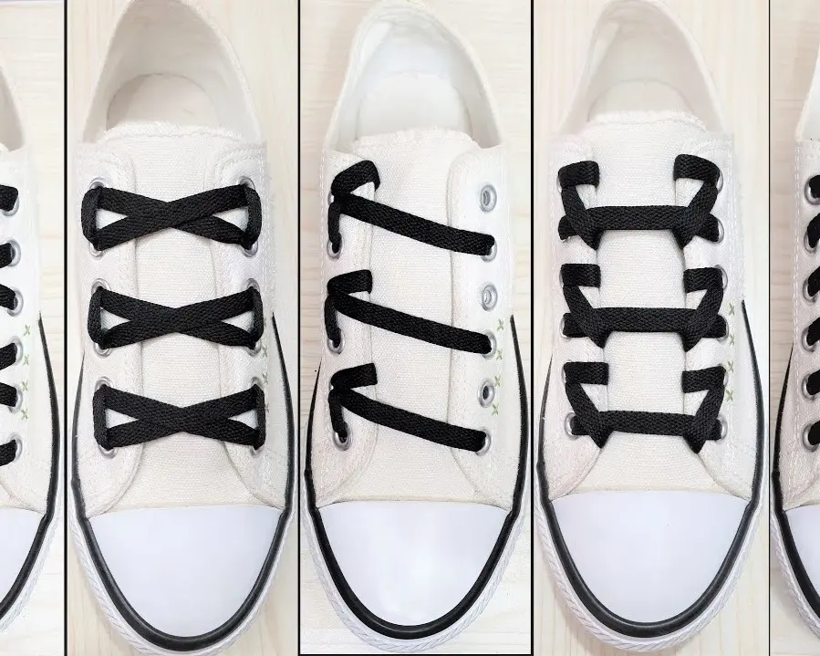 cool ways to lace shoes