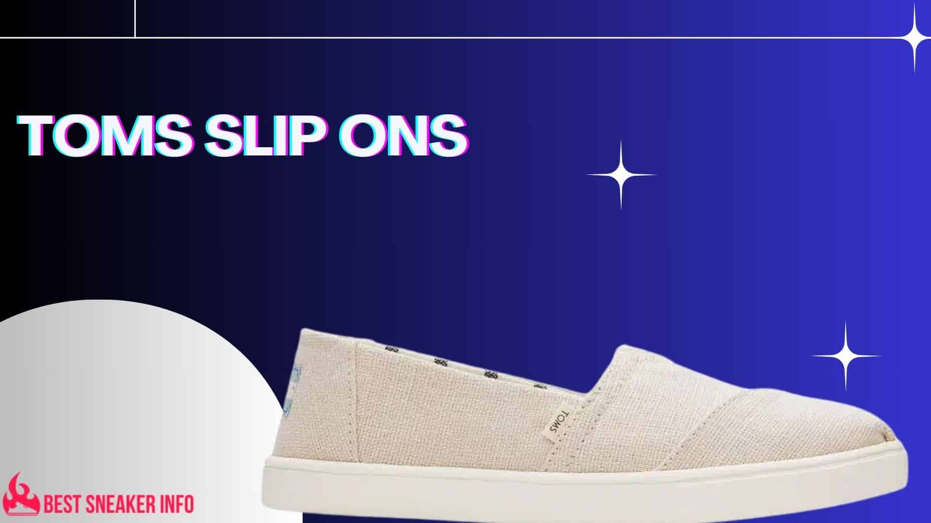 toms slip ons